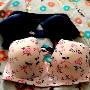 Laura Ashley 42D 2-pk Bras